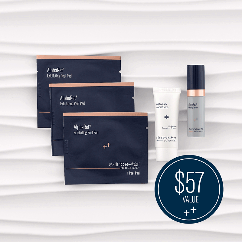 Your chance to try our clinically proven skincare regimen. Skinbetter